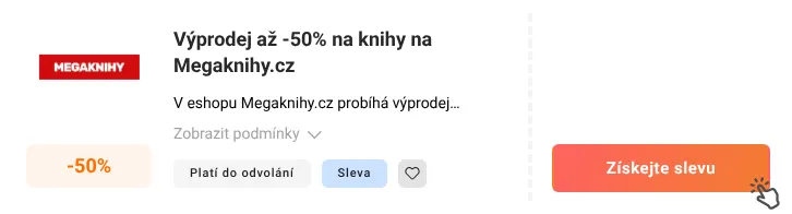 Jak využít slevu Megaknihy.cz