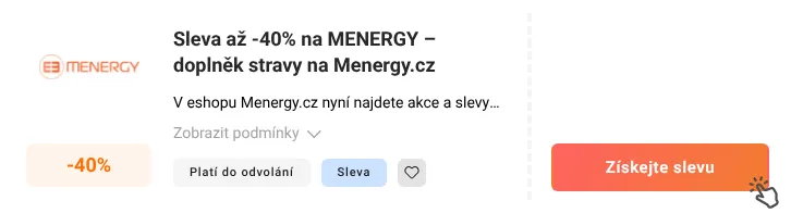 Jak využít slevu Menergy.cz