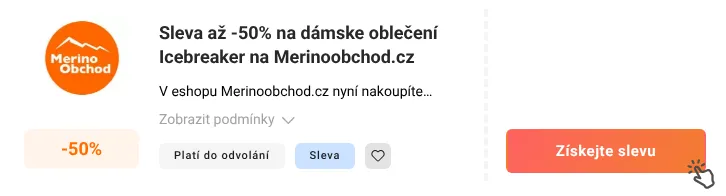 Jak využít slevu Merinoobchod.cz