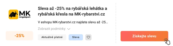 Jak využít slevu MK-rybarstvi.cz