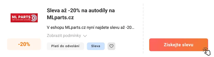 Jak využít slevu MLparts.cz