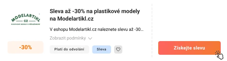 Jak využít slevu Modelartikl.cz