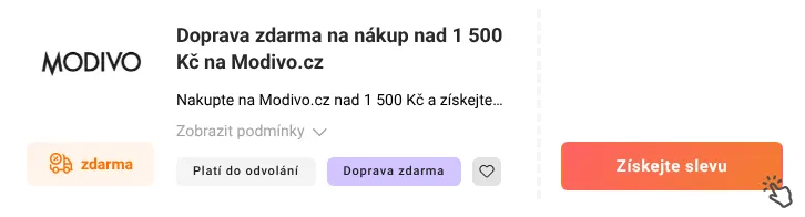 Jak využít slevu Modivo.cz