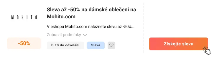 Jak využít slevu Mohito.com