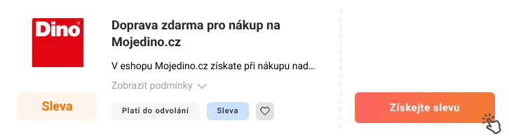 Jak využít slevu Mojedino.cz