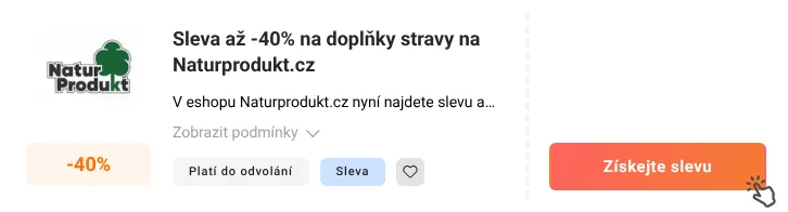 Jak využít slevu Naturprodukt.cz