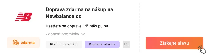 Jak využít slevu Newbalance.cz