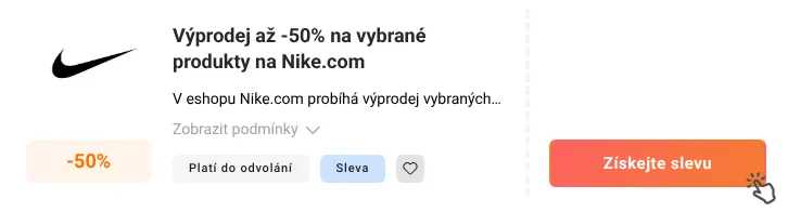 Jak využít slevu Nike.com