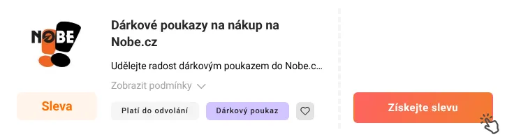 Jak využít slevu Nobe.cz