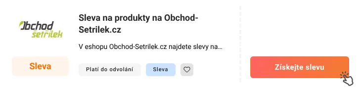 Jak využít slevu Obchod-setrilek.cz