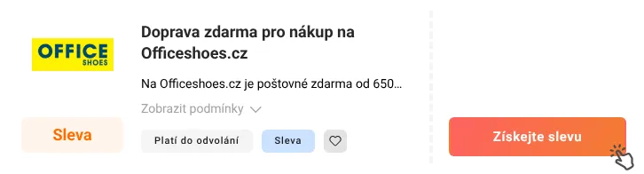 Jak využít slevu Officeshoes.cz
