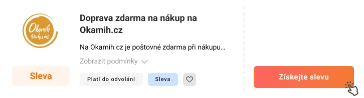 Jak využít slevu Okamih.cz