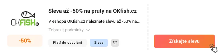 Jak využít slevu OKfish.cz