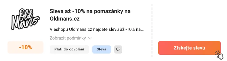 Jak využít slevu Oldmans.cz