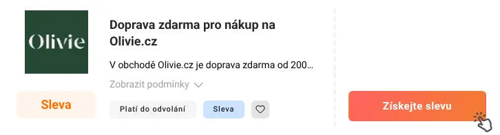 Jak využít slevu Olivie.cz
