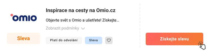 Jak využít slevu Omio.cz