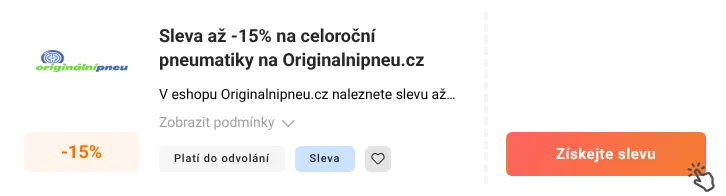Jak využít slevu Originalnipneu.cz