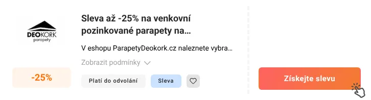 Jak využít slevu ParapetyDeokork.cz