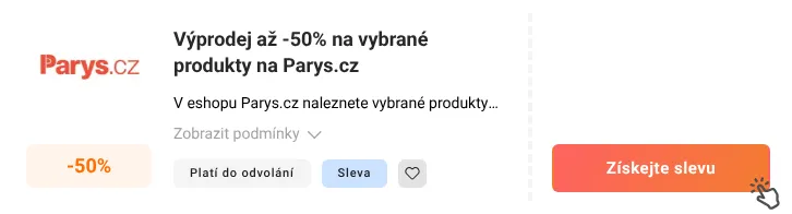 Jak využít slevu Parys.cz