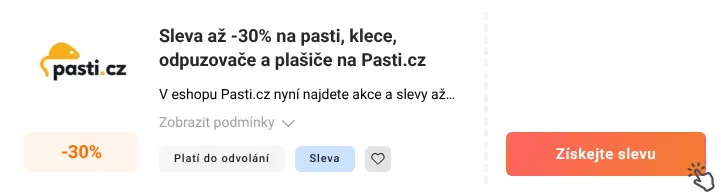 Jak využít slevu Pasti.cz