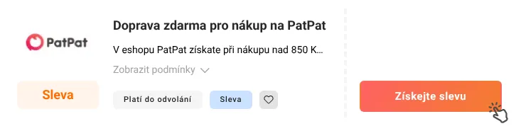 Jak využít slevu Patpat.com