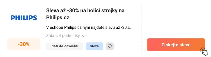 Jak využít slevu Philips.cz