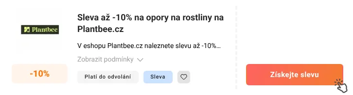 Jak využít slevu Plantbee.cz