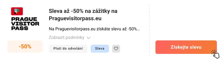 Jak využít slevu Praguevisitorpass.eu