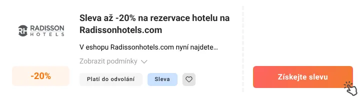 Jak využít slevu Radissonhotels.com