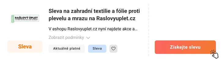Jak využít slevu Raslovyuplet.cz