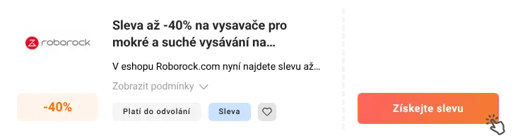 Jak využít slevu Roborock.com