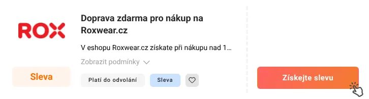 Jak využít slevu Roxwear.cz