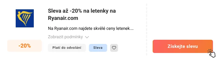 Jak využít slevu Ryanair.com