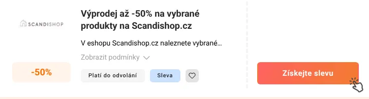 Jak využít slevu Scandishop.cz