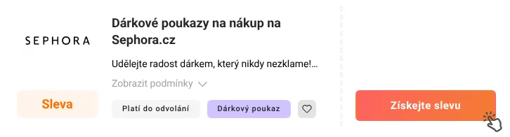 Jak využít slevu Sephora.cz