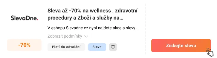 Jak využít slevu Slevadne.cz