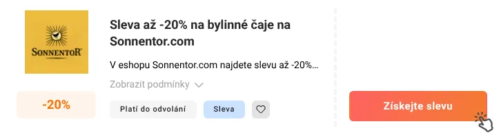 Jak využít slevu Sonnentor.com