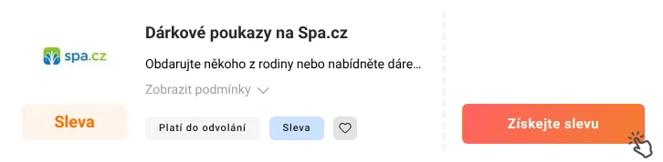 Jak využít slevu Spa.cz