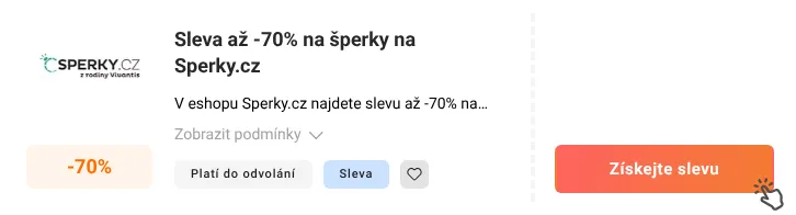 Jak využít slevu Sperky.cz