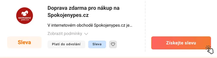 Jak využít slevu Spokojenypes.cz