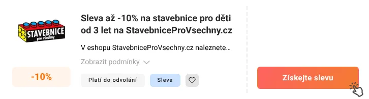 Jak využít slevu StavebniceProVsechny.cz