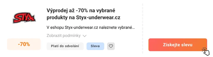 Jak využít slevu Styx-underwear.cz