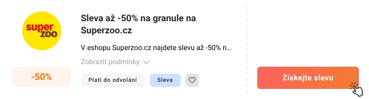 Jak využít slevu Superzoo.cz