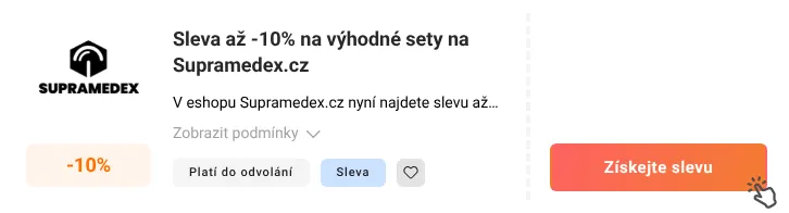 Jak využít slevu Supramedex.cz