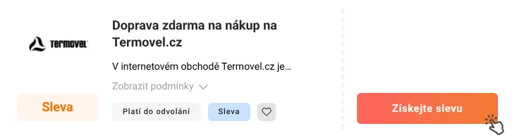 Jak využít slevu Termovel.cz