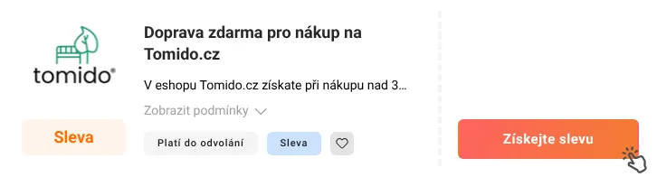 Jak využít slevu Tomido.cz