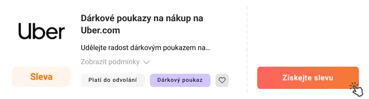 Jak využít slevu Uber.com