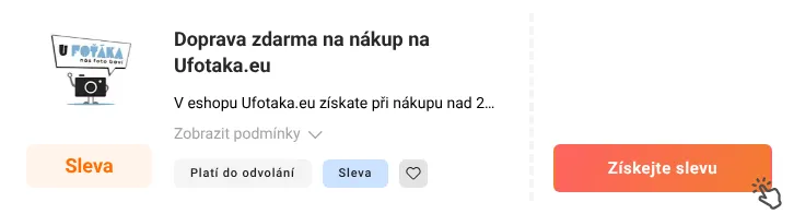 Jak využít slevu Ufotaka.eu