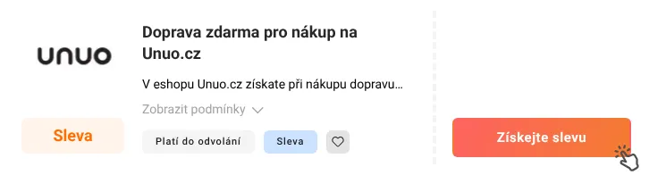 Jak využít slevu Unuo.cz