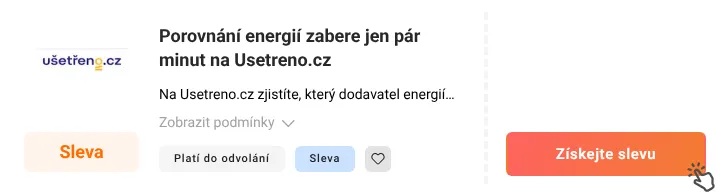 Jak využít slevu Usetreno.cz